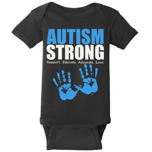 Autism Strong Baby Bodysuit