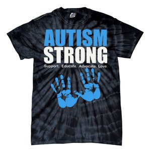 Autism Strong Tie-Dye T-Shirt