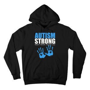 Autism Strong Tall Hoodie