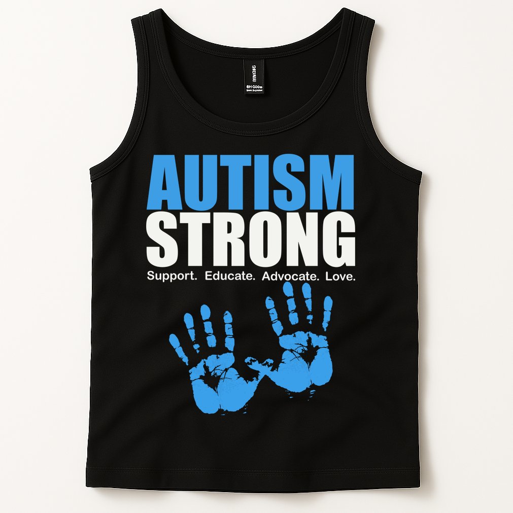 Autism Strong Tank Top