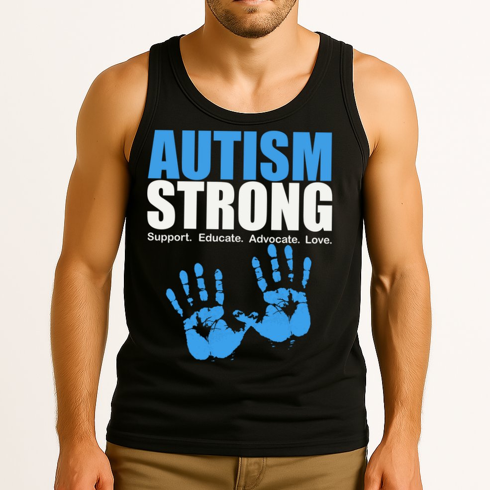 Autism Strong Tank Top
