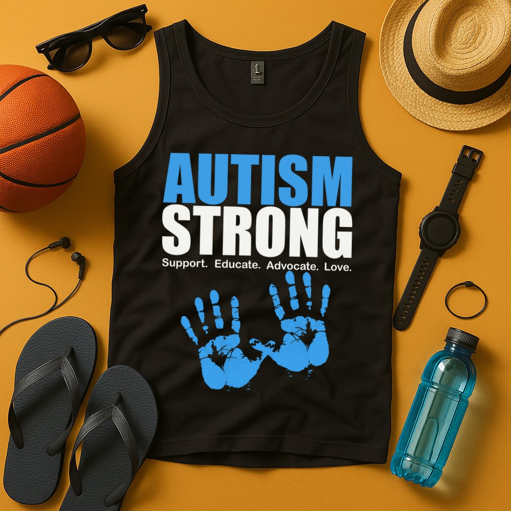 Autism Strong Tank Top