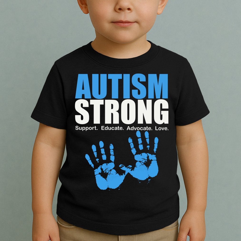 Autism Strong Toddler T-Shirt