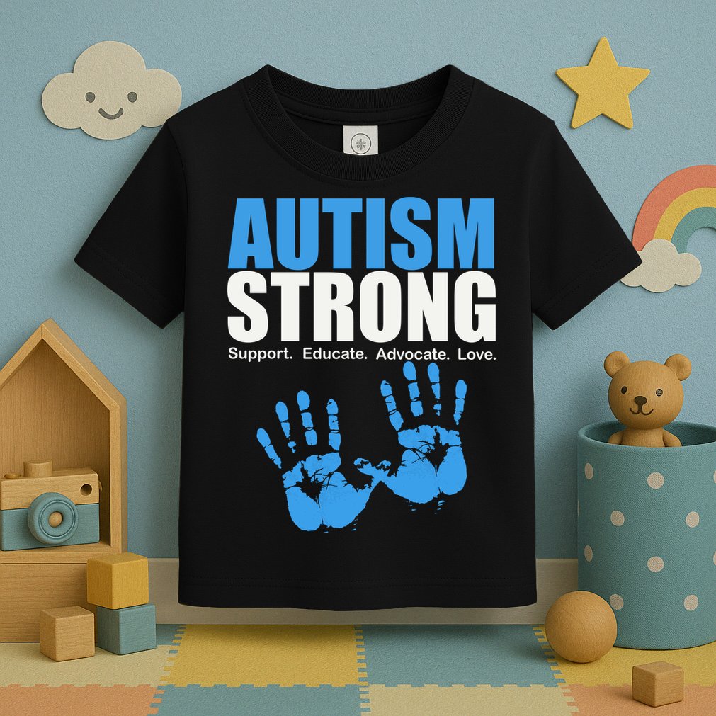 Autism Strong Toddler T-Shirt
