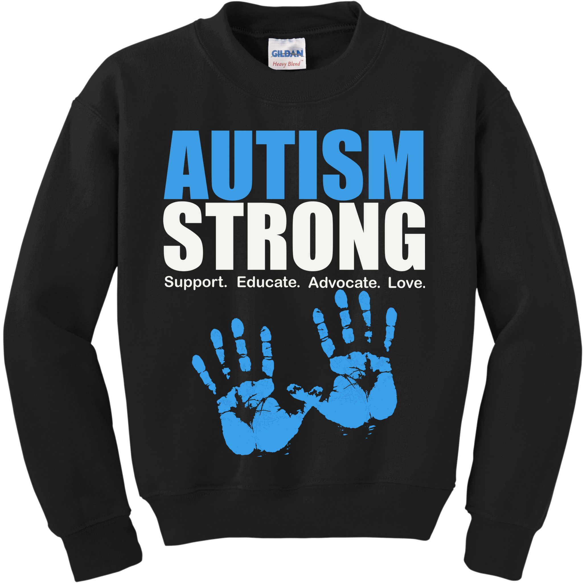 Autism Strong Kids Sweatshirt