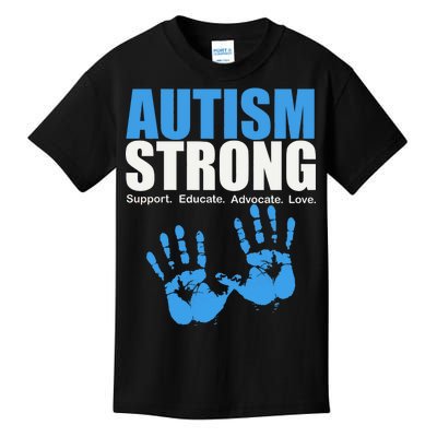 Autism Strong Kids T-Shirt