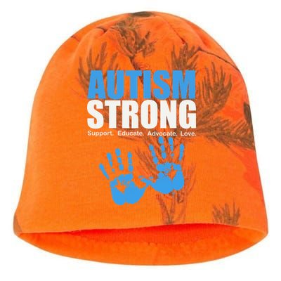 Autism Strong Kati - Camo Knit Beanie