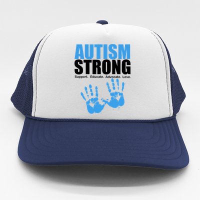 Autism Strong Trucker Hat