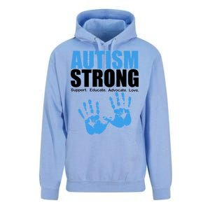 Autism Strong Unisex Surf Hoodie