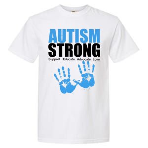 Autism Strong Garment-Dyed Heavyweight T-Shirt