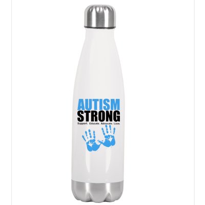 Autism Strong Stainless Steel Insulated Water Bottle