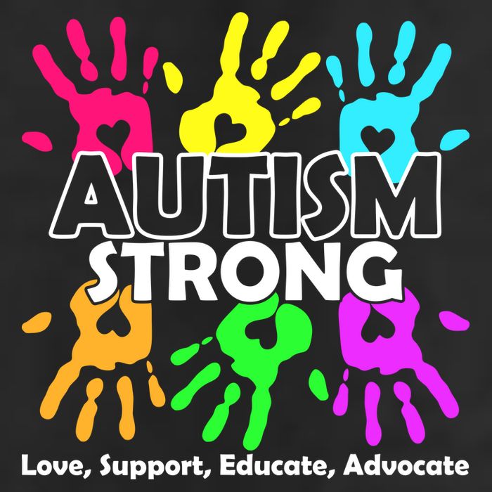 Autism Strong Love Support Educate Advocate 11oz C Handle Ceramic Mug