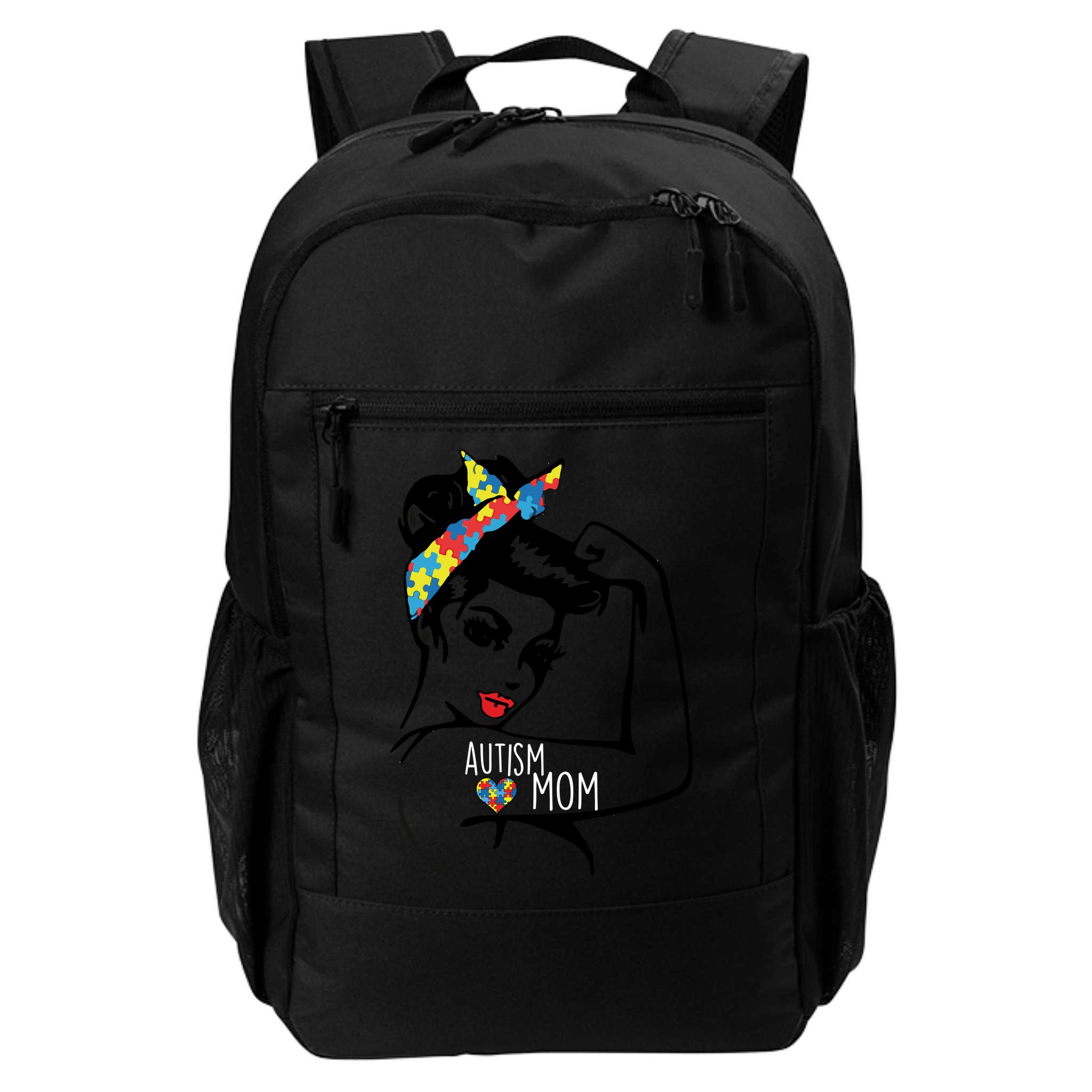 Autism Strong Mom Backpack