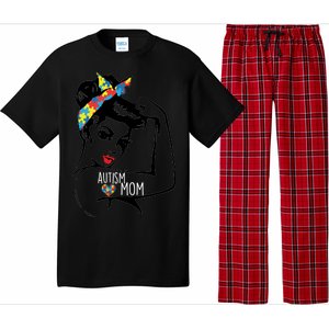 Autism Strong Mom Pajama Set