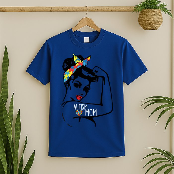 Autism Strong Mom T-Shirt