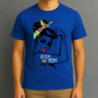Autism Strong Mom T-Shirt