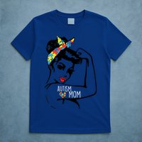 Autism Strong Mom T-Shirt