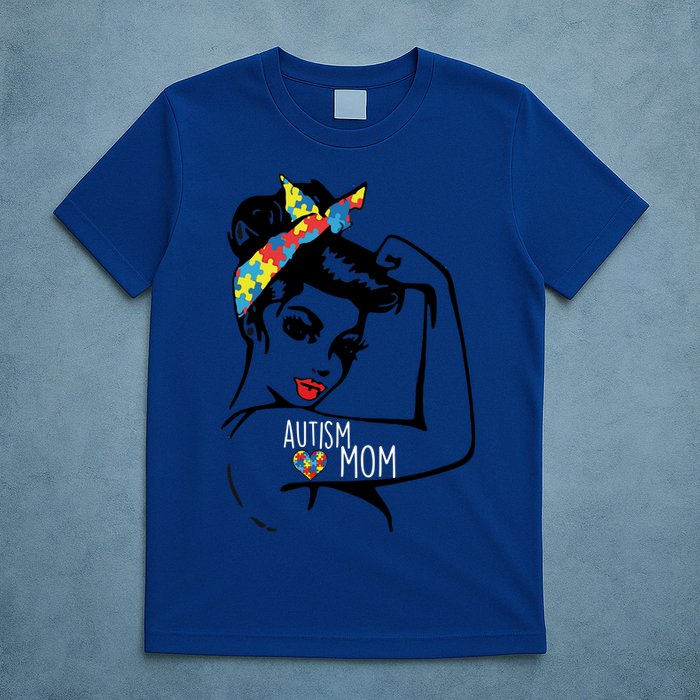 Autism Strong Mom T-Shirt