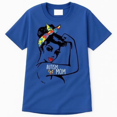 Autism Strong Mom Tall T-Shirt