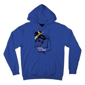 Autism Strong Mom Tall Hoodie