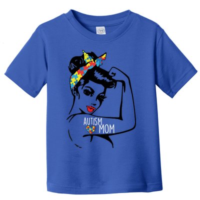 Autism Strong Mom Toddler T-Shirt