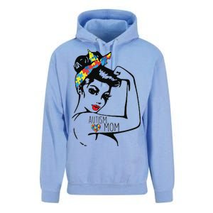 Autism Strong Mom Unisex Surf Hoodie