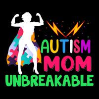 Autism Super Mom Unbreakable Youth Performance Sprint T-Shirt