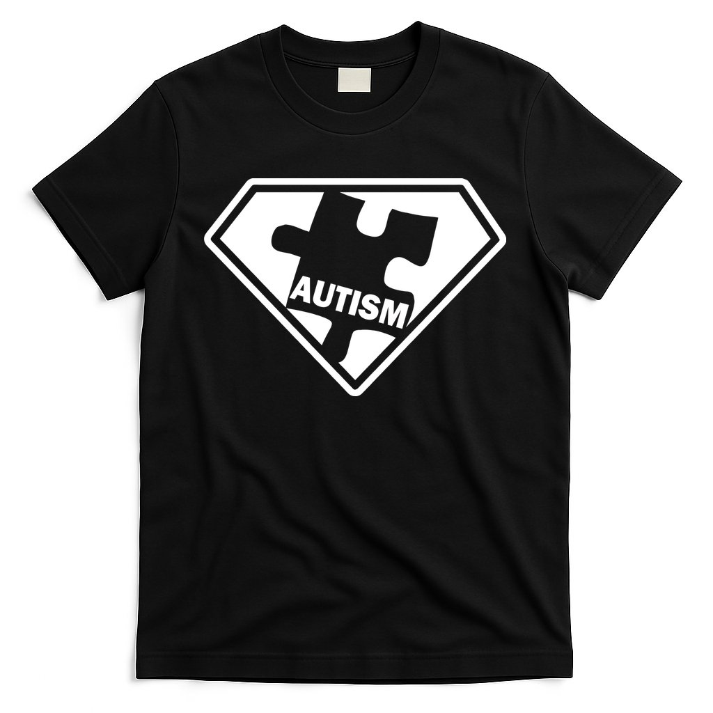 Autism Super Power Logo T-Shirt
