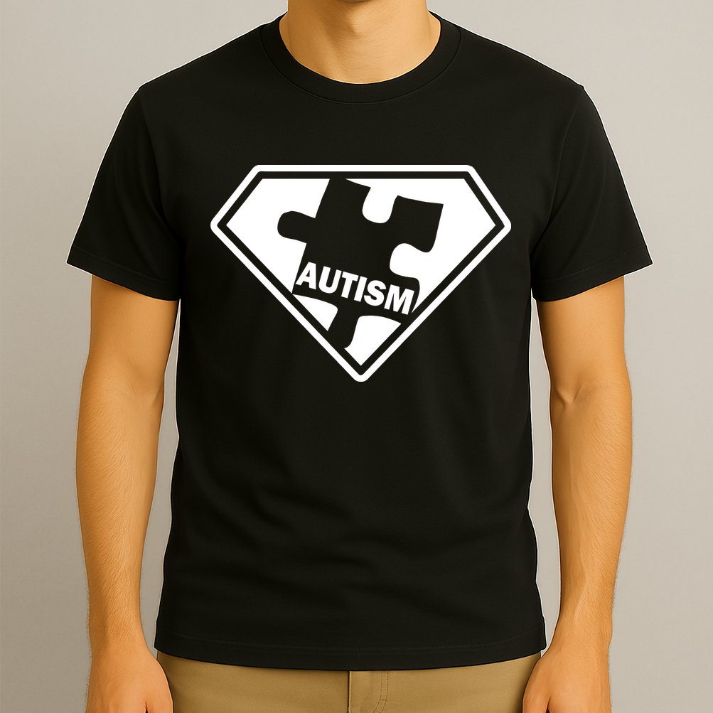 Autism Super Power Logo T-Shirt