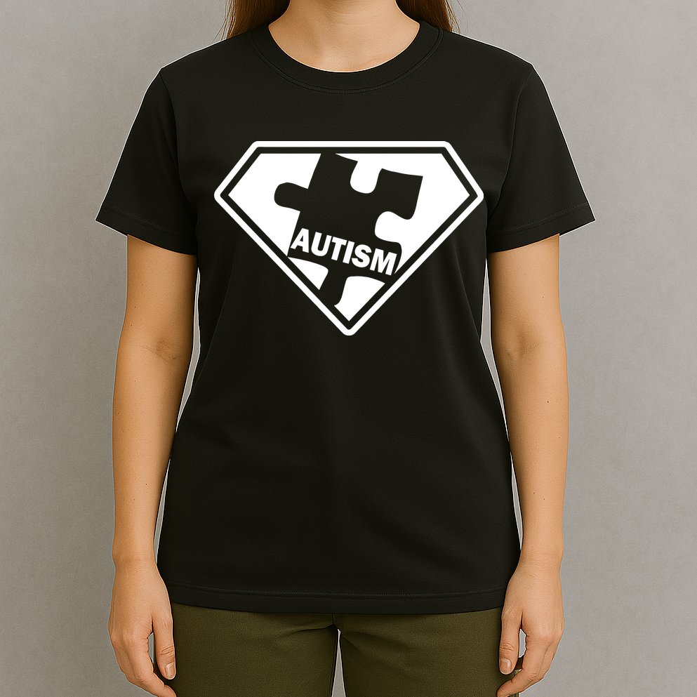 Autism Super Power Logo T-Shirt