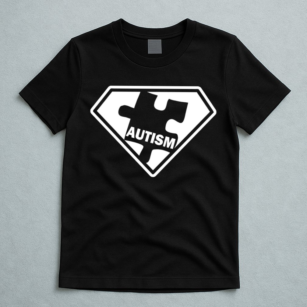 Autism Super Power Logo T-Shirt