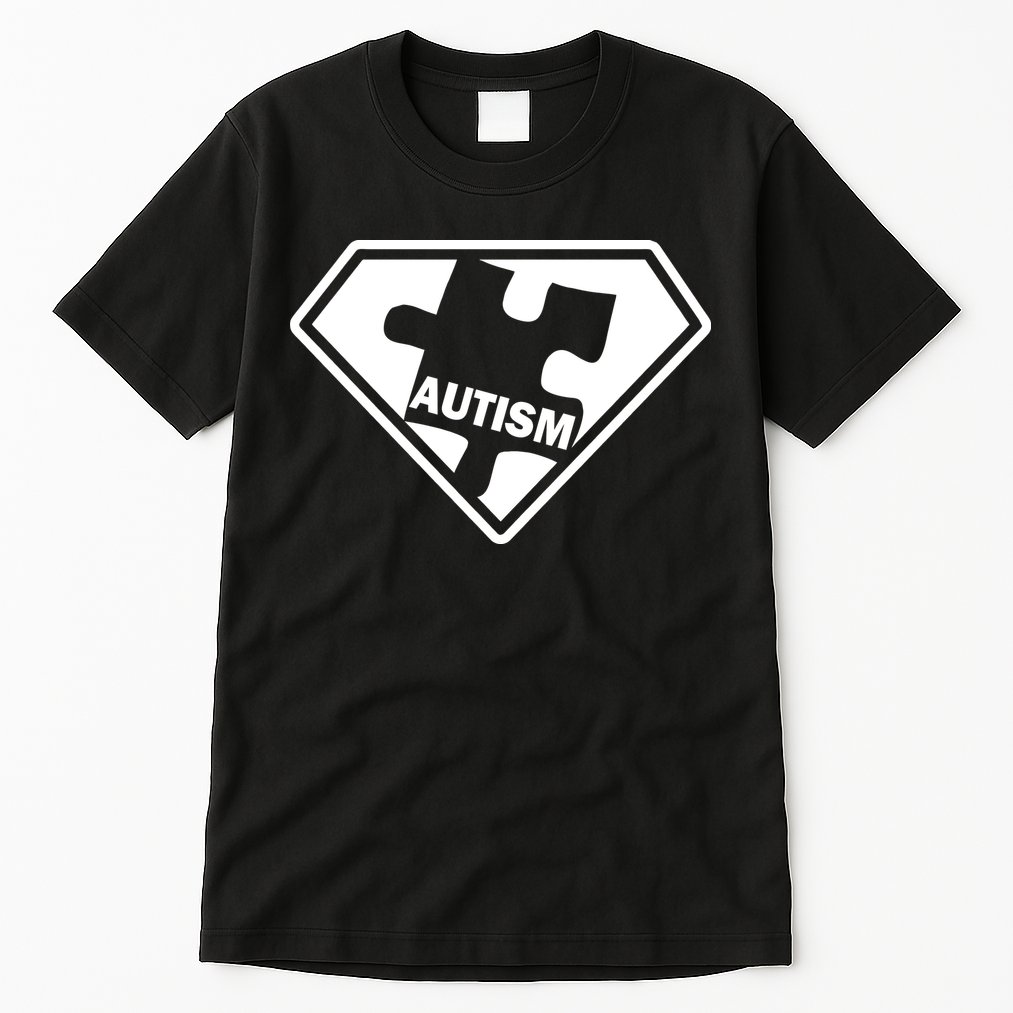 Autism Super Power Logo Tall T-Shirt