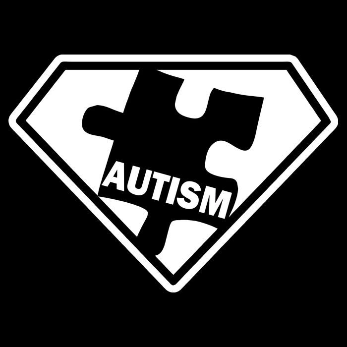 Autism Super Power Logo Impact Tech Backpack