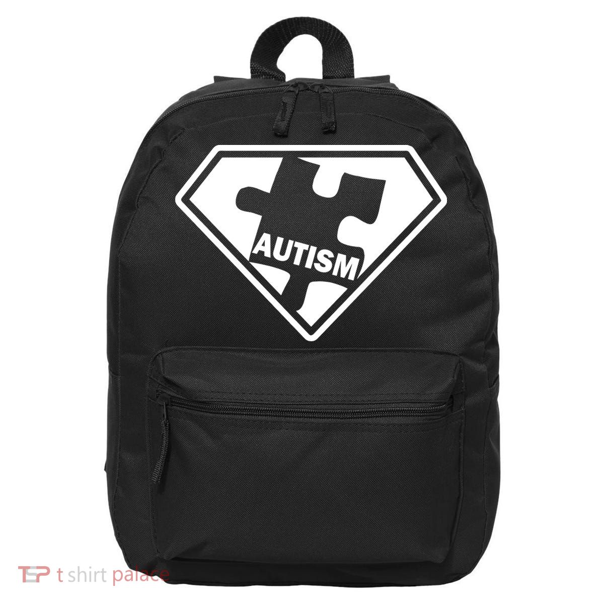 Autism Super Power Logo 16 in Basic Backpack