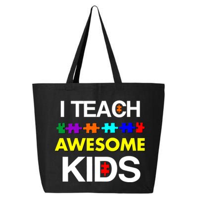 Autism Teacher I Teach Awesome Kids 25L Jumbo Tote