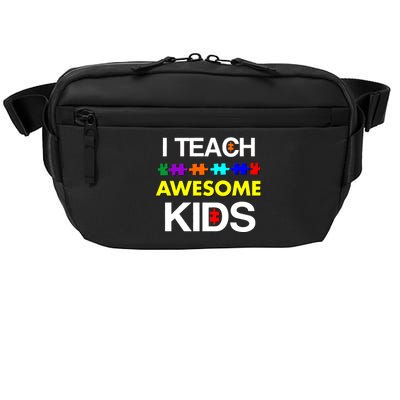 Autism Teacher I Teach Awesome Kids Crossbody Pack