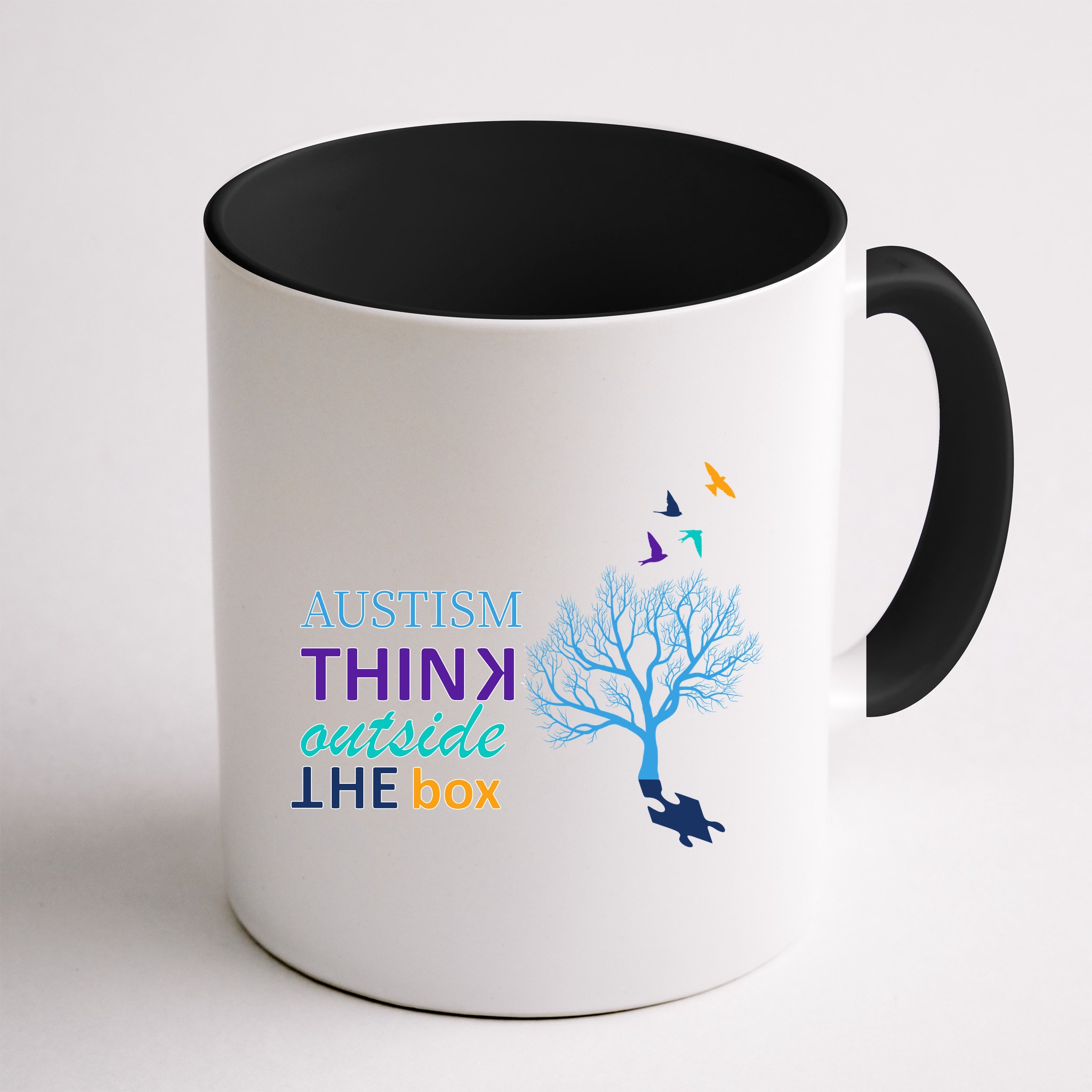 Autism Think Outside The Box Mug