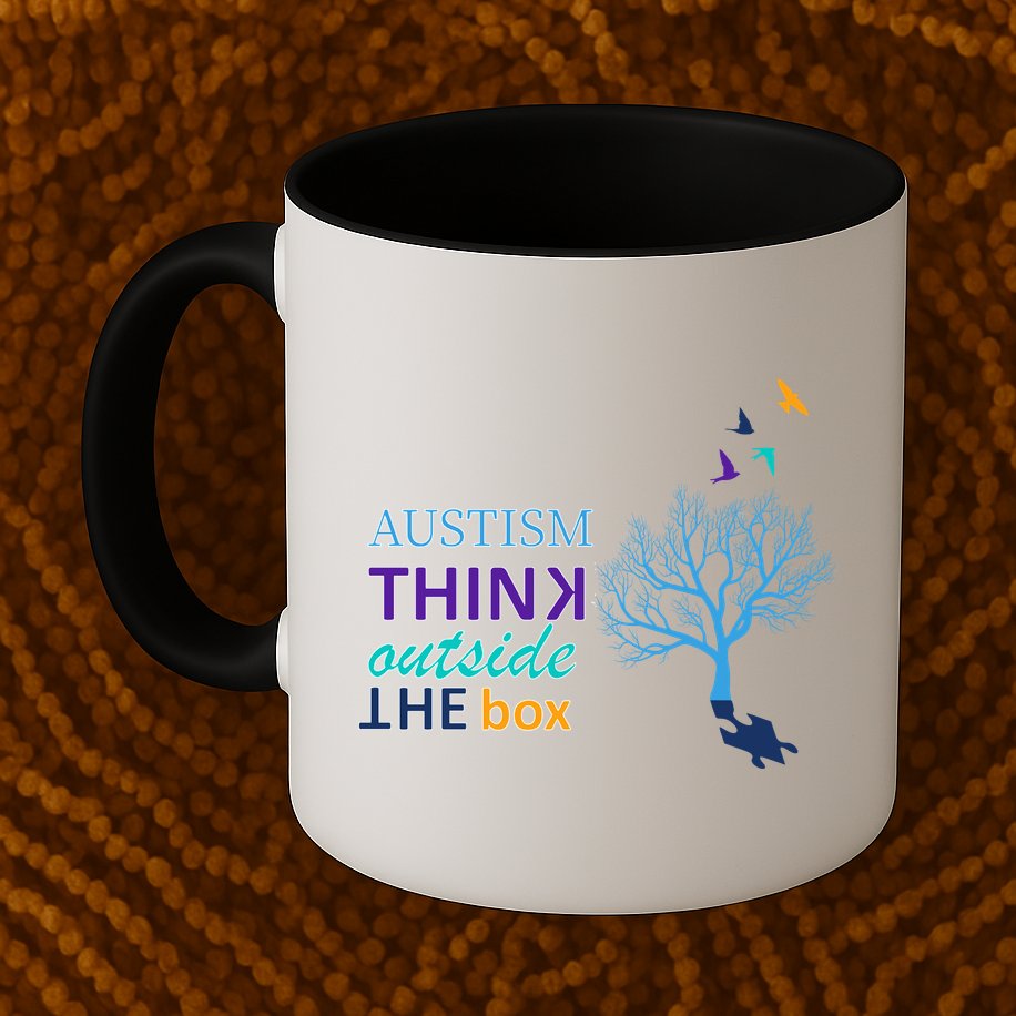 Autism Think Outside The Box Mug