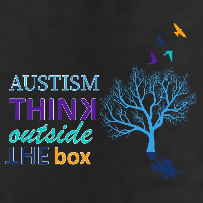 Autism Think Outside The Box 12oz Stainless Steel Coffee Mug