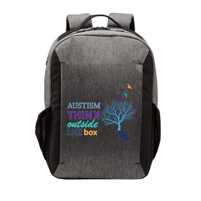 Autism Think Outside The Box Vector Backpack