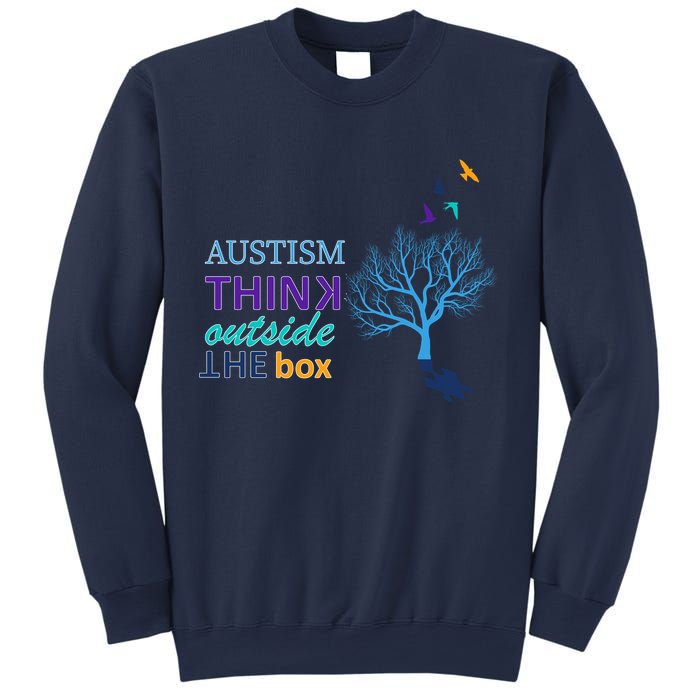 Autism Think Outside The Box Sweatshirt