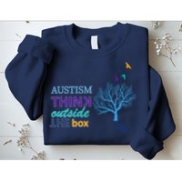 Autism Think Outside The Box Sweatshirt