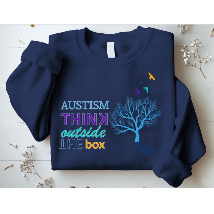 Autism Think Outside The Box Sweatshirt