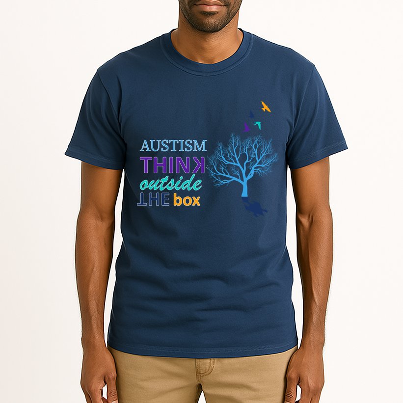 Autism Think Outside The Box Tall T-Shirt