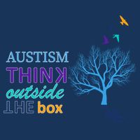 Autism Think Outside The Box Cooling Performance Long Sleeve Crew