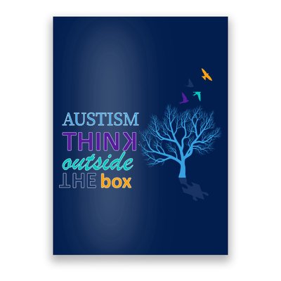 Autism Think Outside The Box Poster