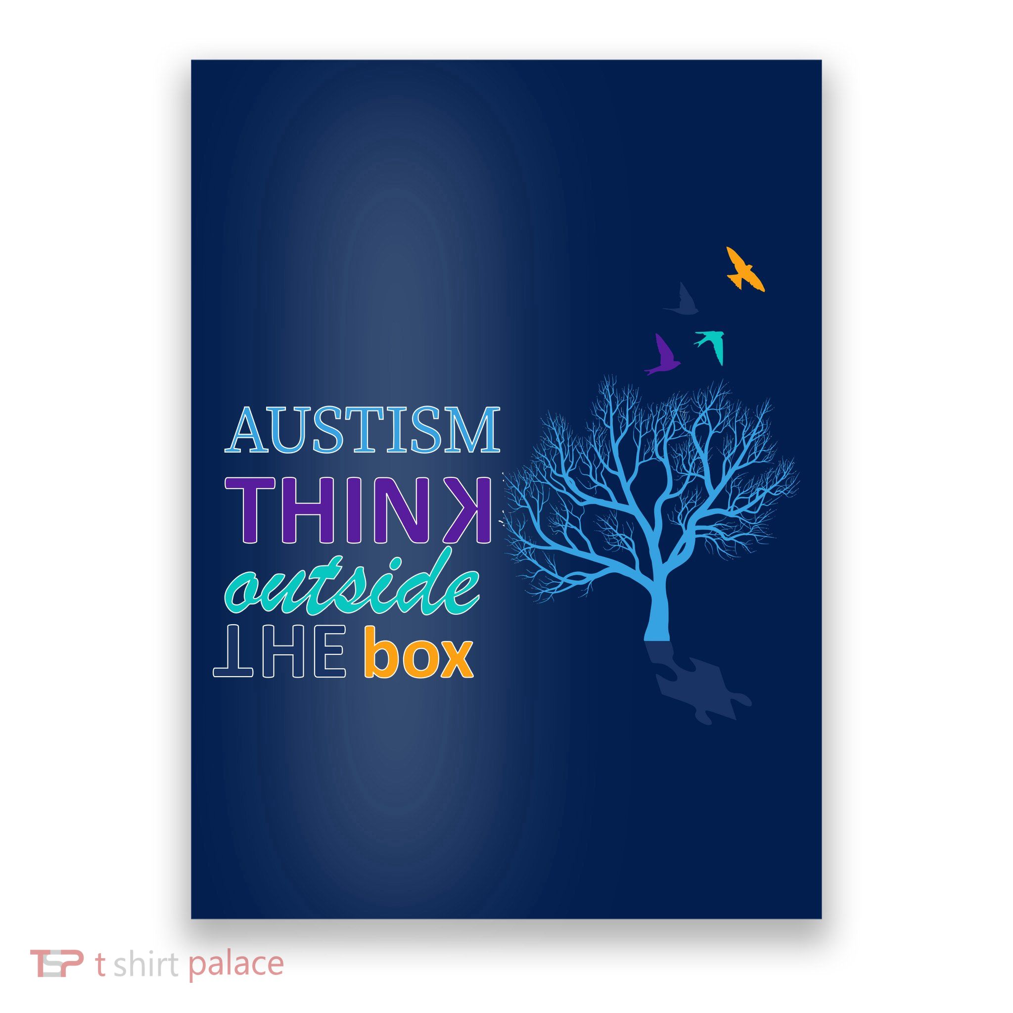 Autism Think Outside The Box Poster