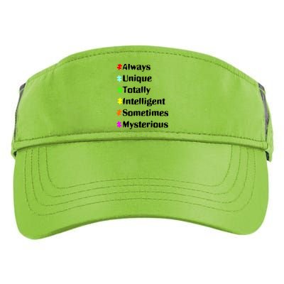 Autism Tips Awareness Adult Drive Performance Visor