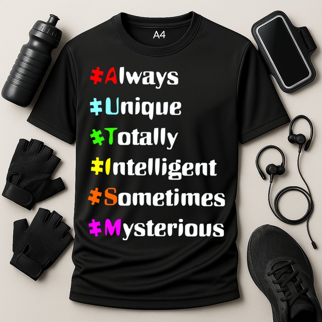 Autism Tips Awareness Cooling Performance Crew T-Shirt