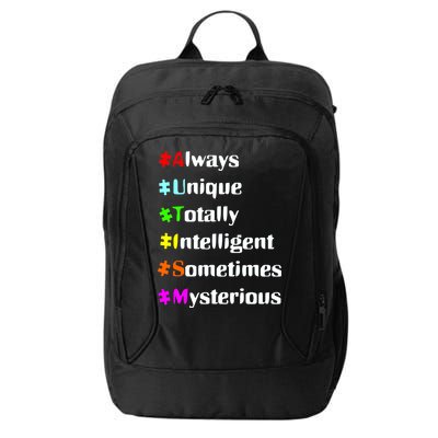 Autism Tips Awareness City Backpack